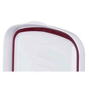 Transparent 15L Food <b>Barrel</b> 22x41x33 cm Blanco/pale Yellow Durable <b>Drums</b> <b>Pails</b> & <b>Barrels</b> - Product Image 3