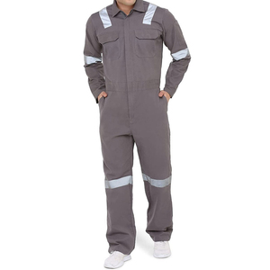 Salopette de travail haute visibilité réfléchissante avec logo personnalisé, vêtements de sécurité, vente en gros, fabricant OEM, prix d'usine, industriel - Product Image 2