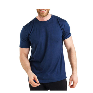 Camiseta Deportiva para Hombre de Alta Calidad, 100% Algodón, Edición Premium, OEM ODM, Corte Regular, Verano, Poliéster/Algodón, Tinte Liso - Product Image 1