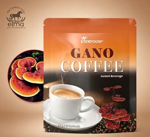 Ganoderma Reishi Mushroom <b>Instant</b> <b>Coffee</b> 4 in 1 Premix Functional <b>Coffee</b> Bitter Taste Caffeinated Halal Certified OEM Pouch Pack - Product Image 1