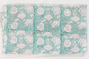 Tela JaipurblockprintArt Estampada a Mano con Bloques, 100% Algodón Puro, Diseño Étnico Indio, Ecológica, para Ropa y Bolsos - Product Image 4