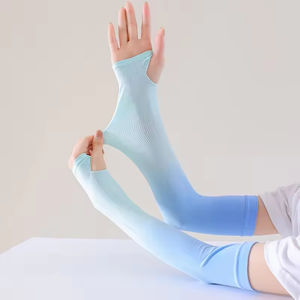 Mangas de Ciclismo Unisex Ligeras de Poliéster Compports con Logotipo Personalizado, Transpirables, Protección UV y Orificio para el Pulgar - Product Image 1