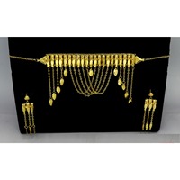 Collier Khannaki plaqué or africain, dernier design, spécial Ramadan et Eid, nouveau design, mode musulmane islamique pour femmes, nouveaux bijoux