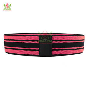 ชุดยางยืดออกกำลังกายสำหรับบริหารสะโพกผู้หญิง แบบวงกลม กว้าง กันลื่น สำหรับออกกำลังกายกล้ามเนื้อก้น ทำจากโพลีเอสเตอร์คุณภาพสูง - Product Image 6