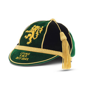 Casquettes Honor OEM Factory, couvre-chefs traditionnels en velours formel avec broderie 3D pour le rugby, ajustement réglable et uniformes professionnels - Product Image 4