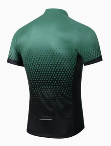 <b>Men's</b> Custom Printed Polyester <b>Cycling</b> <b>Jersey</b> Full <b>Sleeve</b> Breathable Quick Dry Lightweight Moisture Wicking Fabric - Product Image 3