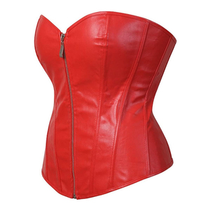Corsé de Cuero Genuino para Mujer al por Mayor, con Bordado, Colores Personalizables, Logotipo, Diseño Transpirable, el Más Vendido - Product Image 4
