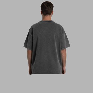 Camisetas Oversize para Hombre, Nueva Colección, Hombros Caídos, 100% Algodón Grueso, Diseño con Letras, para Verano - Product Image 4