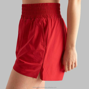 Conjunto de 2 piezas para mujer 2026: Chándal cortavientos con bloques de color y estampado sólido, top corto con media cremallera y jogger por encima de la rodilla - Product Image 6