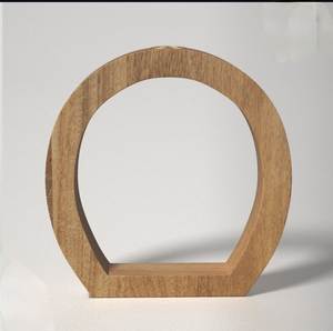 Juego de 3 Portavelas de Madera de Primera Calidad en Color Verde, Hechos a Mano, para Velas de Té, al Mejor Precio - Product Image 4