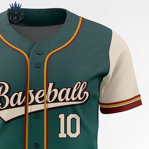 Camisetas de Béisbol al por Mayor, Personalizadas con Impresión Frontal, Jersey de Béisbol para Hombre, Unisex, Calidad Premium, Color Sólido, Ropa Urbana Moderna para Adultos - Product Image 6
