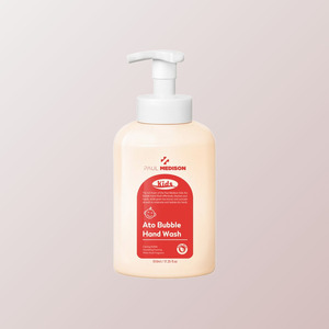 Savon de bain coréen K-Beauty Polmedison Kids Ato Bubble Antibactérien pour les mains, parfum Musc Blanc, 510ml - Product Image 1