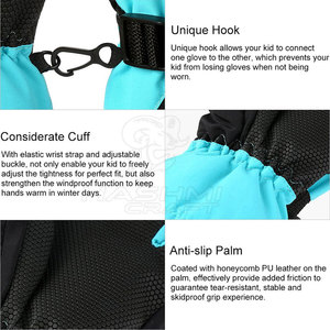 Guantes de Cross Country de Tela Duradera de Primera Calidad para Correr al Aire Libre, Entrenamiento, Senderismo y Uso Deportivo Diario - Product Image 3