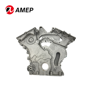 Couverture de distribution en aluminium 68079232AB pour Jeep, usinée et tournée - Product Image 1