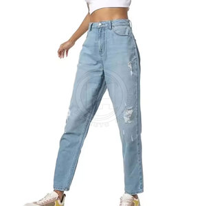 Pantalones Vaqueros Transpirables para Mujer, Estilo Único, Venta al Por Mayor en Línea, Personaliza Tu Propio Diseño - Product Image 6