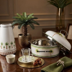 Wedding And Event <b>Table</b> Decorative Metal Hotpot Customized Finished Latest New Trending Collection Metal Food Warmer - Product Image 6