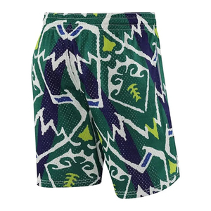 Trajes de Baño para Hombre, Estampado Floral, de Secado Rápido, Cintura Elástica, Tejido de Poliéster - Product Image 4
