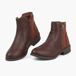 Zapatos de Vestir Elegantes y Cómodos para Hombre, Botas Casuales de Cuero Genuino con Cremallera, Plantilla de Alta Calidad, Precios al por Mayor - Product Image 4