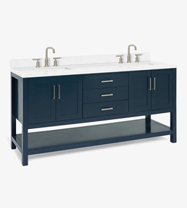 Meuble de salle de bain Sarah 72 pouces, vasque simple, uniquement le meuble, 3 options de finition, fabricant OEM Vietnamien - Product Image 2