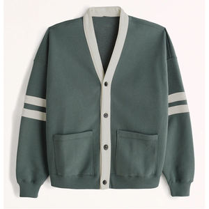 Primary School <b>Cardigan</b> V-neck 100%acrylic <b>Long</b> Sleeve Classical <b>Cardigan</b> School Uniform Design Knitting School <b>Cardigan</b> - Product Image 6