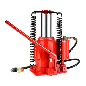 Martinetto portatile idraulico da 32 tonnellate per auto con manico a presa d'aria manuale a basso profilo - Product Image 4