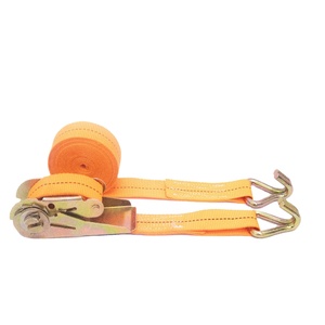 Provina 25mm Orange cliquet sangle d'arrimage avec crochet incurvé en métal taille personnalisée Polyester matériel prêt à l'exportation Vietnam vente en gros - Product Image 2