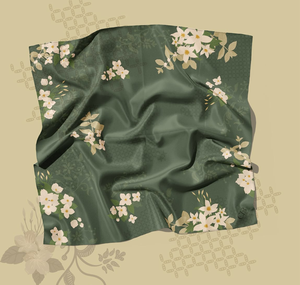 Tissu d'écharpe en satin imprimé personnalisé pour l'Europe, Israël, les îles, marque blanche, événements promotionnels, marketing, OEM, ODM - Product Image 1