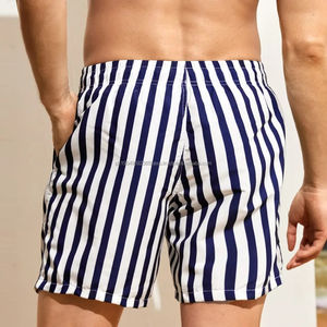 Custom Polyester Summer Beach Board Shorts Swimwear <b>Mens</b> Swim <b>Trunks</b> Quick Dry Stripe Swim <b>Trunk</b> <b>for</b> <b>Men</b> - Product Image 5