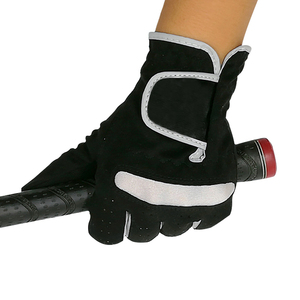 Guantes de Golf de Microfibra de Primera Calidad, Transpirables, Unisex, Deportivos, Negros y Grises, de Secado Rápido - Product Image 6