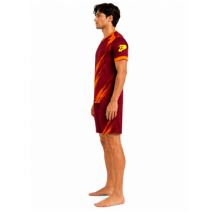 Vêtements de football américain à carreaux personnalisés, tailles plus grandes, maillots et shorts personnalisés, couleurs d'équipe, noms et numéros des joueurs, 100% polyester - Product Image 3
