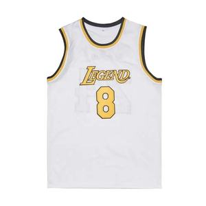 Maillot de basket-ball de haute qualité imprimé par sublimation personnalisé maillot de basket-ball brodé en gros avec nom et numéro - Product Image 2