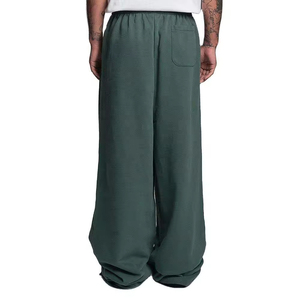 Popular Design High Quality Baggy Sweatpants Straight Casual <b>Canvas</b> Mid Waist Hot Selling - Product Image 3