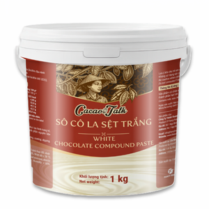 Chocolate Blanco Líquido Compuesto de la Mejor Calidad, Pasta de Cacao, Fabricación en Vietnam, Envío Global, Ingredientes para Panadería, HALAL, OEM/ODM - Product Image 1