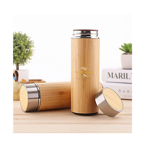 Natural Bamboo Water <b>Bottle</b> Eco Friendly Reusable Drink <b>Bottle</b> for Bulk Supply Buyers - Product Image 5