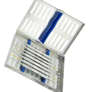 7pcs Dental Composite Resin Filling Spatula Set Manual Power Instrument CE Shuja Surgico Ergonomic Grip Class I - Product Image 5