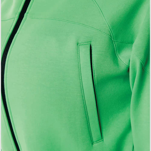 Novedades en Ropa de Mujer: Conjunto de 2 Piezas con Sudadera Corta con Cremallera y Pantalones Cortos, Diseño Sólido, para Uso Casual - Product Image 6