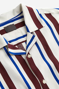 เสื้อเชิ้ตแขนยาวลายทางลำลอง สั่งตัดได้ สำหรับธุรกิจ ทำงาน ออฟฟิศ ผ้าฝ้าย ใส่ได้ทั้งแบบลำลองและเป็นทางการ ระบายอากาศได้ดีสำหรับผู้ชาย - Product Image 5