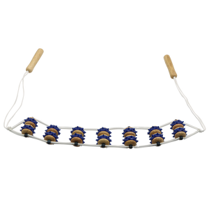 ALLWINWIN MRP07 Massage Rope - Wooden Strap Belt <b>Roller</b> Stick - Product Image 2
