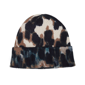 Winter Streetwear Unisex Tye Dye Bows Camouflage Beanie Hats All Over Print <b>Head</b> <b>Warmer</b> Knitted 100% Cotton Beach 2026 - Product Image 1