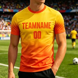 Conjunto de Uniforme de Fútbol Unisex de Malla Híbrida, Jersey Deportivo con Paneles Activos, Pantalones Cortos, Ropa Deportiva de Alto Rendimiento, 100% Atlético - Product Image 5