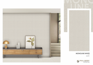 Azulejo de cerámica esmaltado brillante Porcelanto de diseño moderno de 60x120 cm para suelo, azulejos de porcelana de mármol blanco estándar. - Product Image 4
