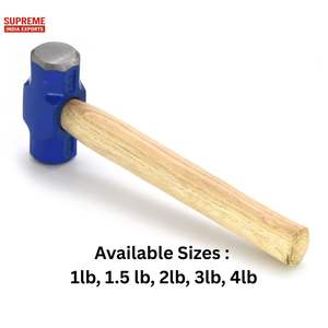 High Quality Octagonal Steel <b>Hammer</b> with Fiberglass Handle Customizable Logo for DIY-Available for Sale OEM 1.5lb 2lb 3lb 4lb - Product Image 4