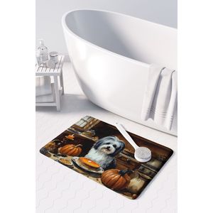 Havanais automne cuisine citrouilles tapis en mousse à mémoire lavable en Machine Anti-fatigue coussin confort tapis de bain tapis de cuisine - Product Image 3
