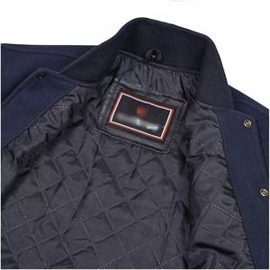 Veste de baseball sportive exceptionnelle à capuche pour homme, en laine 100% respirante, tissu toile premium, confortable pour un usage quotidien - Product Image 6