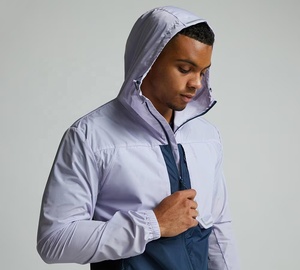 Chaqueta Deportiva TriPro para Hombre, con Capucha, a Prueba de Viento, con Bloques de Color, para Invierno, Personalizable OEM - Product Image 6