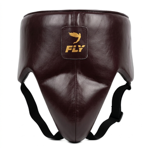 Set de Boxeo Fly SuperLace, Guantes de Boxeo Personalizados de Cuero Vacuno Auténtico, Protector de Cabeza Cheek Bar, Protector Inguinal - Product Image 4