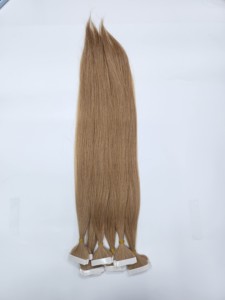 Extensiones de Cabello con Cinta Adhesiva |   Venta al por Mayor de Fábrica |   Rubio y con reflejos | # 613, Cabello Virgen Vietnamita y Cabello de Bebé, Color Mixto, Tono Ceniza - Product Image 5