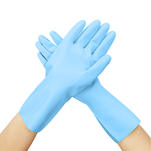 OFERTA DE LOTE DE EXCESO DE STOCK [NU1113] Guantes de nitrilo sin forro, sin látex, para limpieza, producidos en Malasia, para eczema y alergias de la piel - Product Image 2