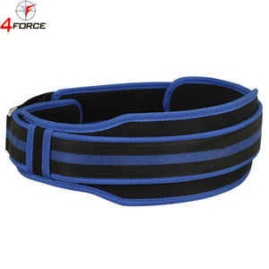 Ceinture de musculation en néoprène réglable avec fermeture auto-agrippante, ceinture de gym rembourrée pour l'entraînement de force, les squats et les soulevés de terre - Product Image 5