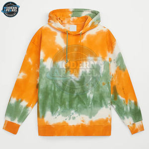 Sudaderas con Capucha Tie Dye Personalizadas para Hombre, Básicas, de Algodón Mezclado, Corte Regular, Ropa Urbana de Invierno, Sudaderas con Capucha de Forro Polar Tie Dye Personalizadas - Product Image 5